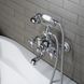 Змішувач для ванни KRAUS APOLLO двовентильний, з ручним душем, хром KEF-16060CH