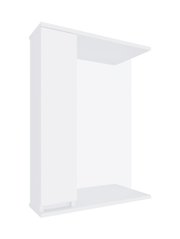 Шкаф зеркальный MIRATER Миро 74х55х17 Белый (6244)