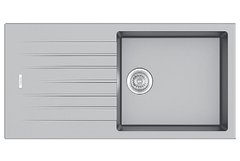 Кухонна мийка Fabiano Classic 100x50 Grey Metallic (8221.301.0783)