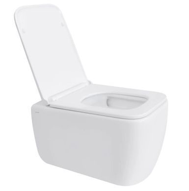 Комплект 4в1: Інсталяція для унітазу QTAP NEST + підвісний унітаз GEMINI ULTRA QUIET 530х365х373 + клавіша змиву CHROME (QT2533076EUQW46165)