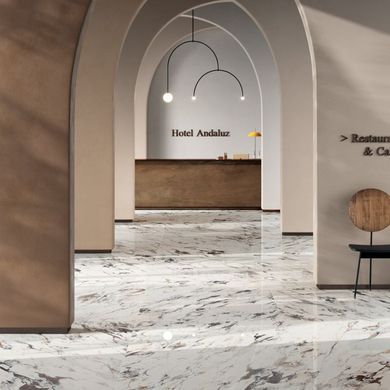 Керамогранит ABK SENSI UP BRECCIA MELANGE 120X280 LUX RETT. 6 MM (0008704)