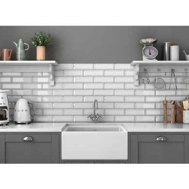 Плитка ALMERA CERAMICA (SPAIN) FRAME WHITE