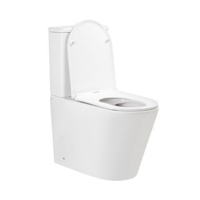 Напольный унитаз QTAP SCORPIO + сиденье SOFT CLOSE (QT14226002W)