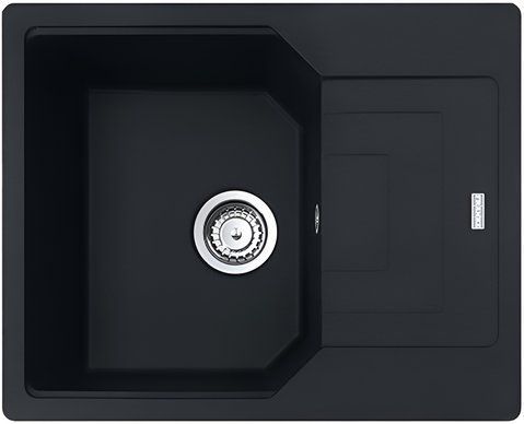 Кухонна мийка FRANKE URBAN UBG 611-62 / чорна / матова (114.0701.809)