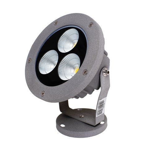 Світильник садовий металевий AS-15 3*7W WW IP65 GY