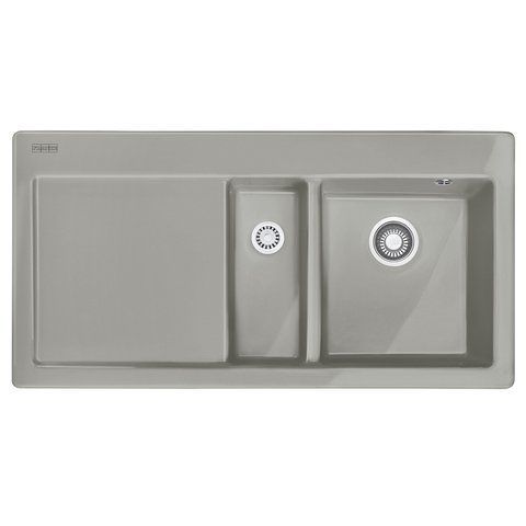 Кухонна мийка FRANKE MYTHOS MTK 651-100 / сіра / матова (124.0380.241)