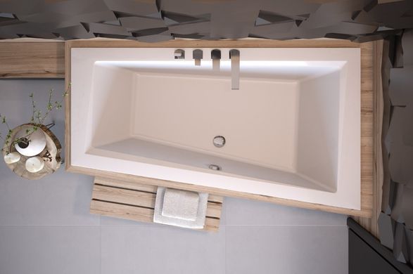 Ванна акрилова BESCO INTIMA DUO 150х85 R (#WAIT-150-NP)