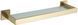 Полка стеклянная VBI JUPITER BRUSH GOLD (VBI-040609BG)