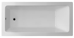 Ванна акриловая NOKEN MINIMAL 150х70 белый, глянцевый + слив по центру, без ножек (100050790)