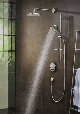 Hansgrohe Верхній душ Raindance S 240 Showerpipe PowderRain 1jetP з тримачем (27607000)
