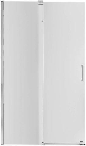 Душова стінка QTAP WALK-IN GLIDE 120х190 / профіль хром / скло CLEAR (GLICRM2012C8)
