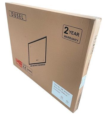 Дзеркало DUSEL DE-M3031 65X80 / годинник (DUSEL-210)