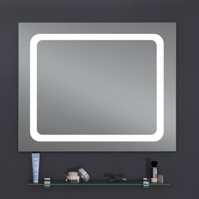 Зеркало Sanwerk LAVA "Hella" с белой подсветкой LED 2835 и инфракрасным датчиком, 900x650 мм, ZL0000156
