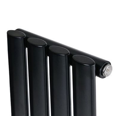 Радиатор ARTTIDESIGN RIMINI 1800X236 RAL9005 Подключение боковое разностороннее