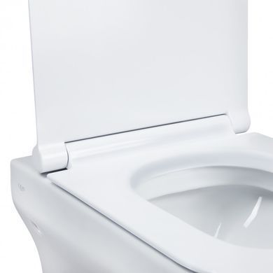 Підвісний унітаз QTAP CARDINAL + сидіння SOFT CLOSE (QT0433C660HW)