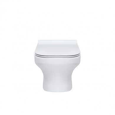 Підвісний унітаз QTAP CARDINAL + сидіння SOFT CLOSE (QT0433C660HW)