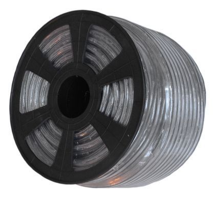 Світлодіодна стрічка дюралайт вулична холодний відтінок LED 220V 4.4W CW IP44 1M (BY-007)