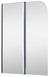 Шторка для ванни KOLLER POOL WATERFALL LINE QP95 115X140 L / двохелементна / CLEAR (QP95(LEFT) CHROME,CLEAR)