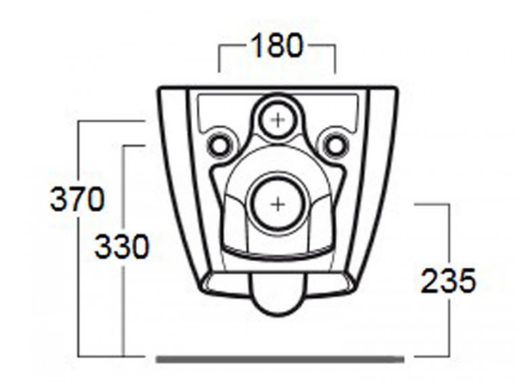Унітаз підвісний Simas Vignoni  безобідковий з кришкою Soft-Close VI18+F85+EL004 (VI18+F85+VI004)