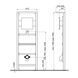 Инсталляция для писсуара QTAP NEST (QT0188711U)