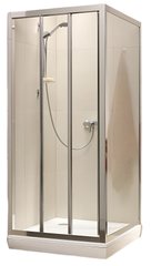 Бокова душова стінка RADAWAY TREVISO S 800х1900 / хром / скло коричневе / запчастина (32413-01-08N)