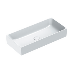 Раковина для ванной накладная Catalano Zero 75х35 см. белый матовый (17535ZEBM), Белый