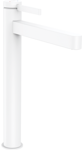 Змішувач для умивальника HANSGROHE FINORIS 260 з донним клапаном, MATT WHITE (76070700)