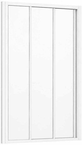 Душевые двери RAVAK SUPERNOVA ASDP3-90 198 / белые TRANSPARENT (00V701R2Z1)