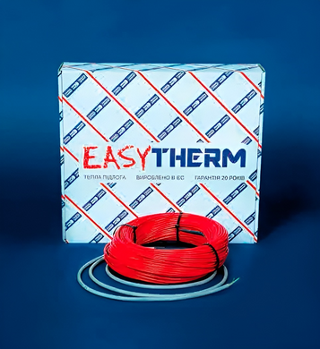Нагрівальний двожильний кабель EASYTHERM EC - 8м / 0,8 - 1,1м² / 144Вт (EC 8.0)
