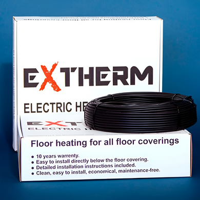 Нагревательный двухжильный кабель EXTHERM ETT ЕСО 30 - 8м / 240Вт (ETT ЕСО 30-240)