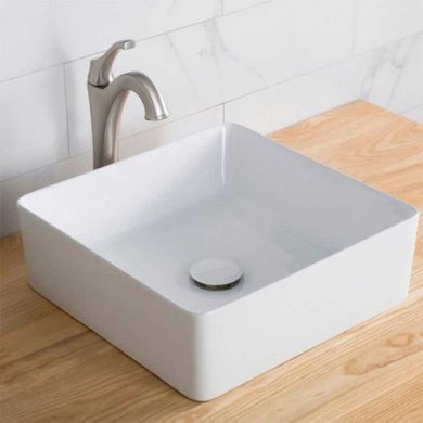 Раковина KRAUS VIVA 39.6х39.6 (KCV-202GWH)