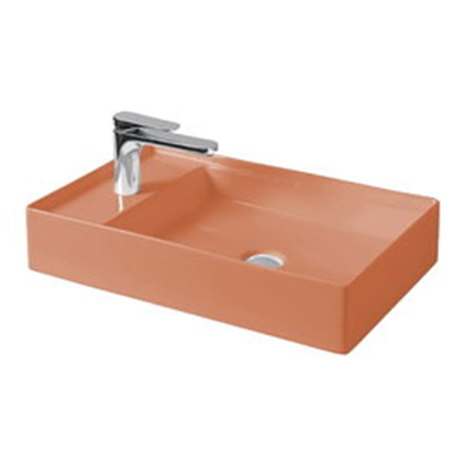 Раковина ARTCERAM SCALINO 38х60 / поморанчева (SCL003 13; 00)