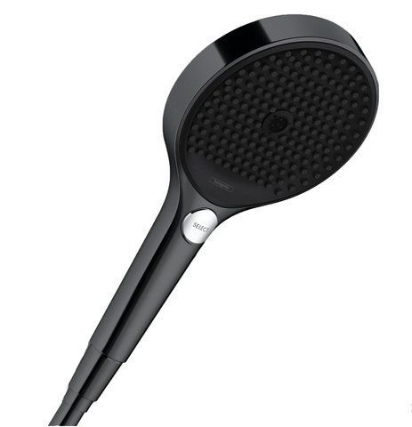 HANSGROHE Ручной душ RAINFINITY 130 3JET MATT BLACK (26864670)