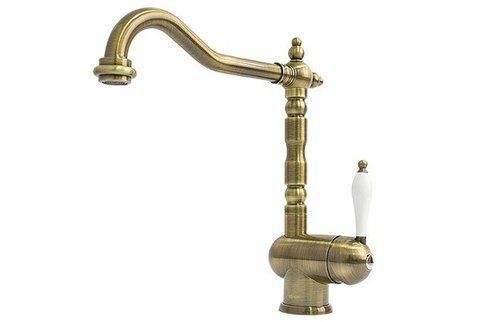 Змішувач кухонний FABIANO FKM 37 BRASS-ANTIQUE (8232.403.0343)