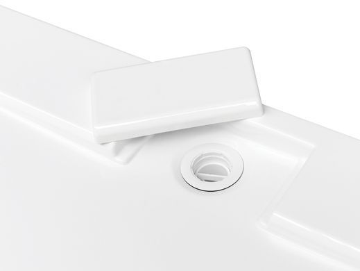 Душевой поддон акриловый BESCO AXIM 130х90х4.5 / прямоугольный + сифон (#BAX-139-P)
