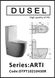 Підлоговий унітаз DUSEL ARTI DTPT10210430R (Dusel-158)