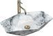 Раковина REA VEGAS GRANIT SHINY 37х57 / сіра (REA-U5602)