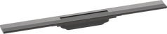 Наружная часть слива HANSGROHE RAINDRAIN FLEX / 700мм / для душа / черный / матовый / хром (56043340), 700