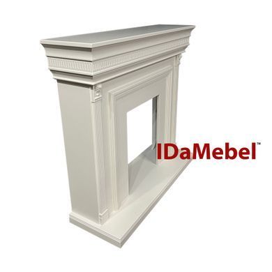 Камінокомплект IDAMEBEL BEETHOVEN FOBOS BRASS (C-IDABEETWHFOBOSBRS)