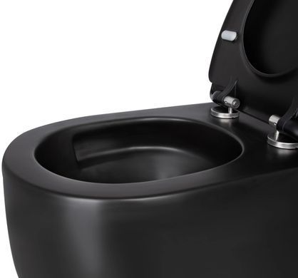 Комплект 4в1: Инсталляция для унитаза QTAP NEST ST + подвесной унитаз TAURUS ULTRA QUIET 490х360х380 + клавиша смыва WHITE (QT2433084EUQMB46178)