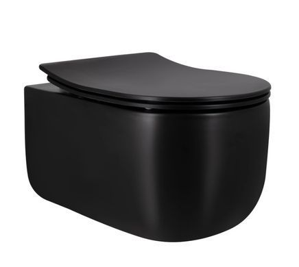 Комплект 4в1: Инсталляция для унитаза QTAP NEST ST + подвесной унитаз TAURUS ULTRA QUIET 490х360х380 + клавиша смыва WHITE (QT2433084EUQMB46178)