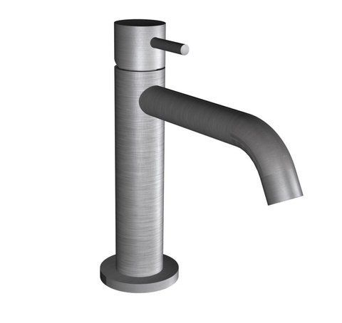 Смеситель для умывальника BONGIO TIME2020 BASIC, BRUSHED STEEL (73521AS00)