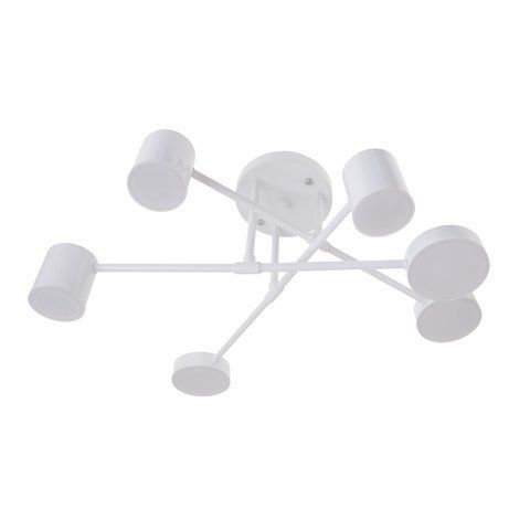 Люстра светодиодная потолочная 42W WW+NW+CW WH (BR-01 625C/6)