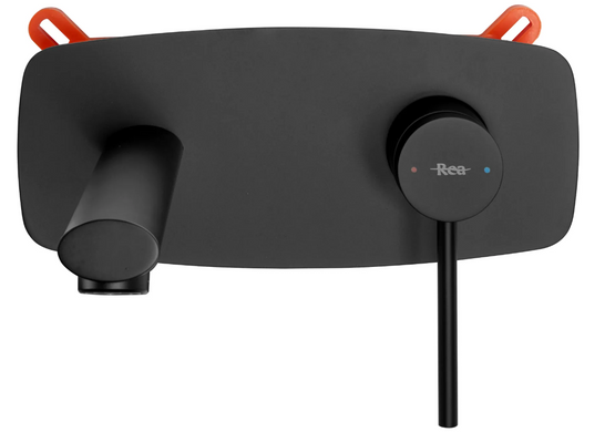 Змішувач для раковини REA OVAL / чорний + BOX (REA-B8860)