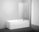 Шторка для ванни RAVAK 10° 10CVS2-100 R права, 990x1500 мм профіль полірований алюміній, скло TRANSPARENT, 990