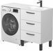 Тумба напольная MIRAGGIO TESSA + раковина JESSEL 1200 R / белая (8815264)