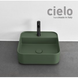 Раковина CIELO SHUI COMFORT 43х44 / зеленая (SHCOLAQF-AG)