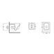 Підвісний унітаз QTAP CROW + сидіння SOFT CLOSE (QT05335170W)