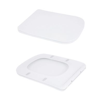 Напольный унитаз QTAP STENAVA RIMLESS WHITE + сиденье SOFT CLOSE (QT27228303W)