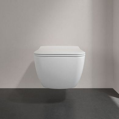 Подвесной унитаз VILLEROY & BOCH VENTICELLO + сиденье SOFT CLOSE (4611RL01)
